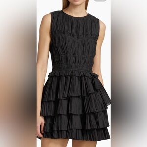 SEA black mini dress